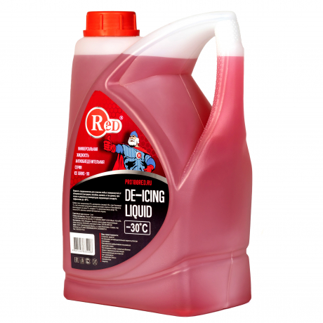  RED R5Z Жидкость антиобледенительная универсальная 30% "ICE GRINS-30" 5л/4шт