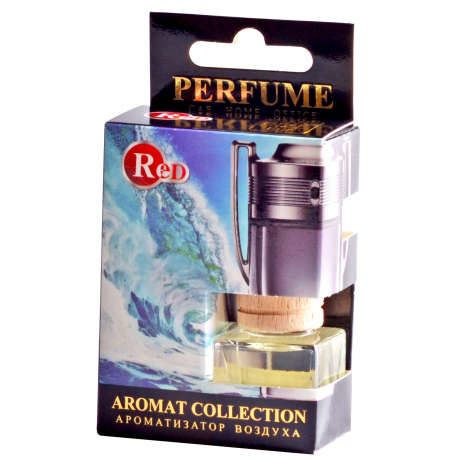  RED R2504 Ароматизатор бочонок стекло с дер.крышкой 8гр по мотивам Perfume INVICTUS №4 1шт с доставкой Краснодар, Краснодарский край