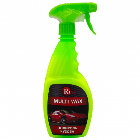  RED R512 Полироль кузова Multi Wax (триггер) 500мл 1шт./15шт.